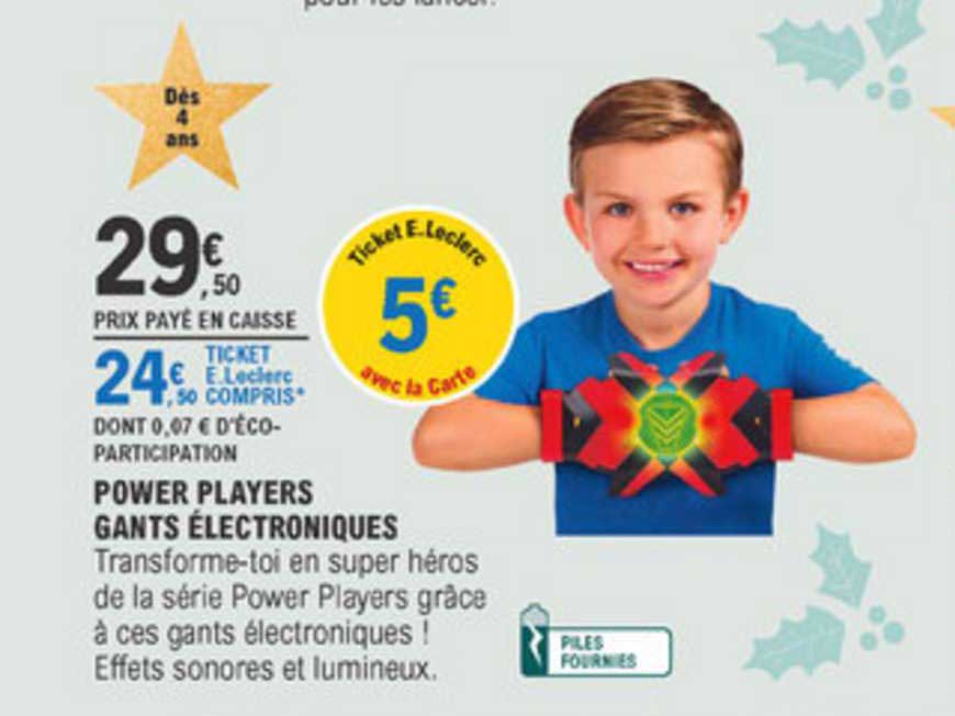power players gants électroniques