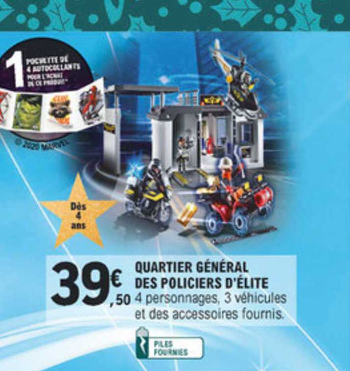 quartier général des policiers d'élite