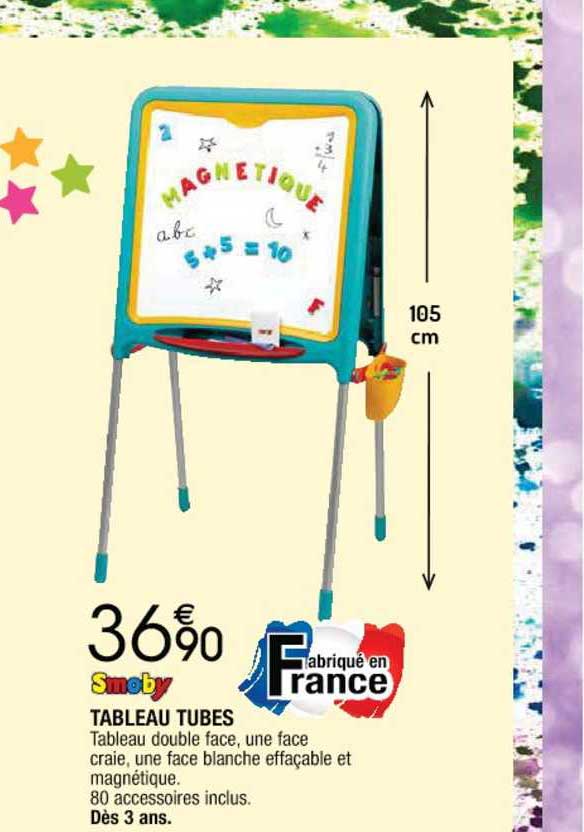 Smoby Tableau Tubes