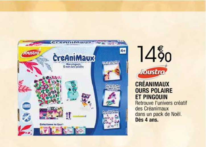 Soustra Créanimaux Ours Polaire Et Pingouin