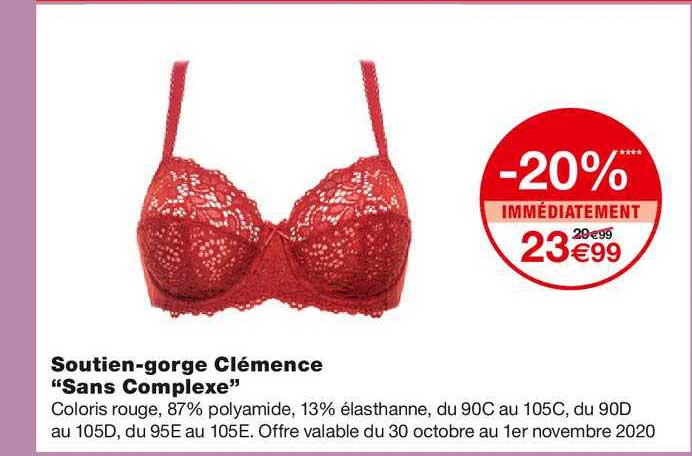 soutien gorge clémence sans complexe