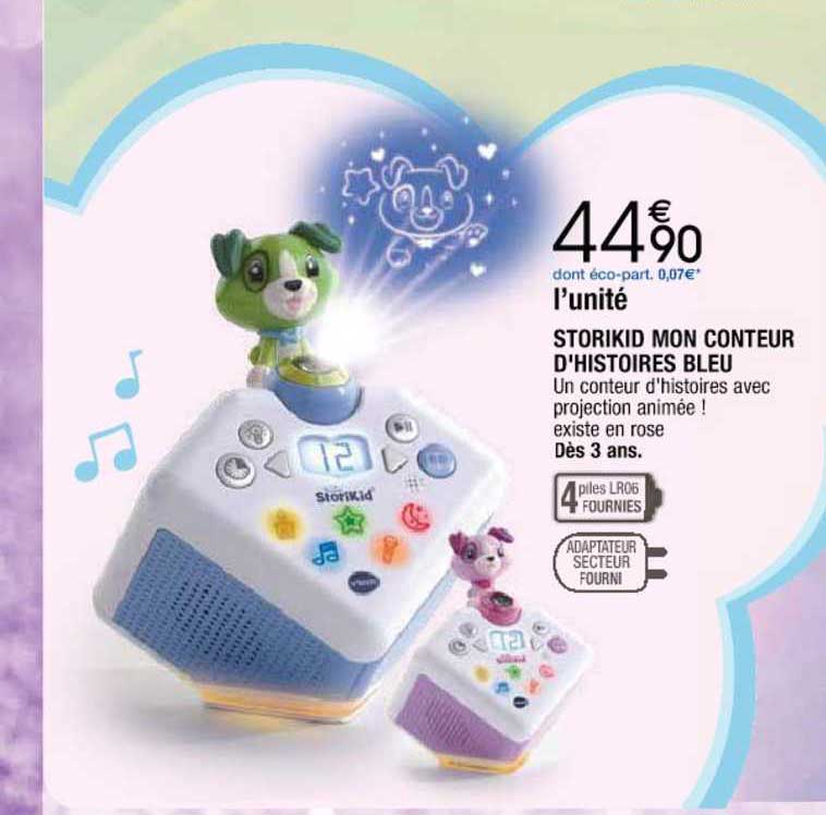 storikid mon conteur d'histoires bleu