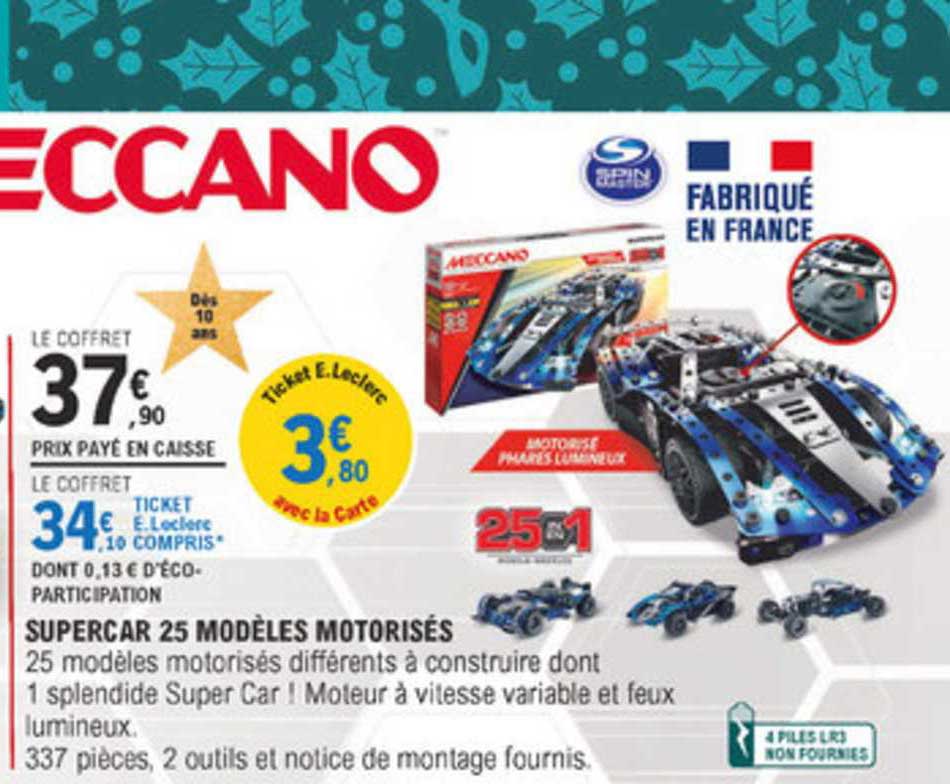 supercar 25 modèles motorisés