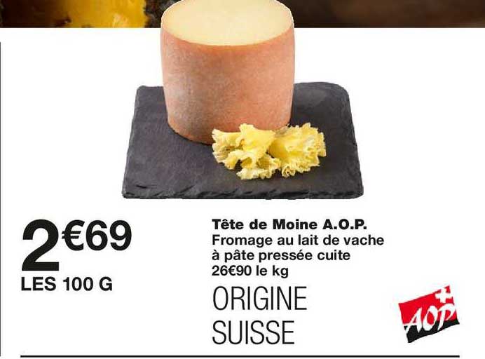 tête de moine a.o.p.
