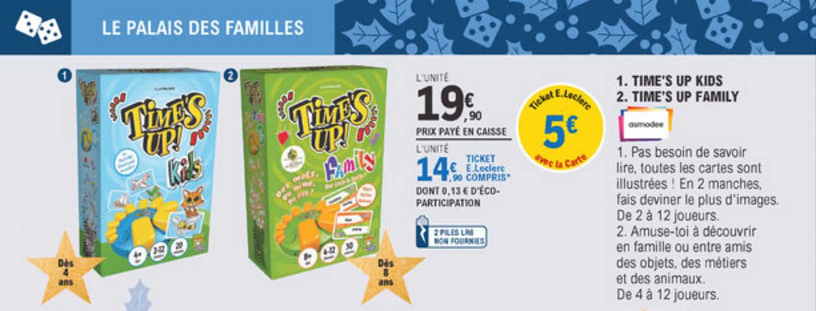 time's up kids time's up family asmodee