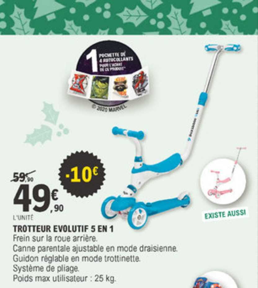 trotteur évolutif 5 en 1