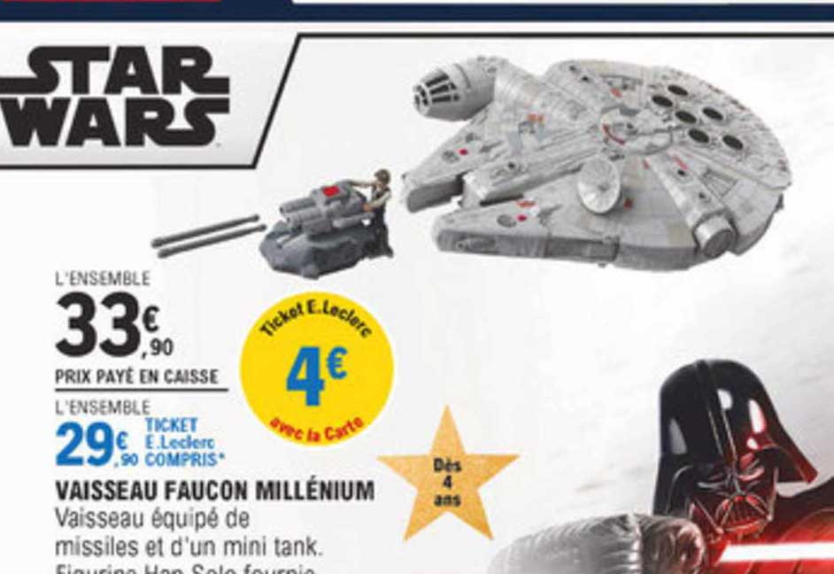 vaisseau faucon millénium star wars