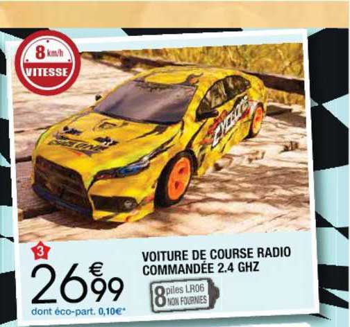 voiture de course radio commandée 2.4 ghz