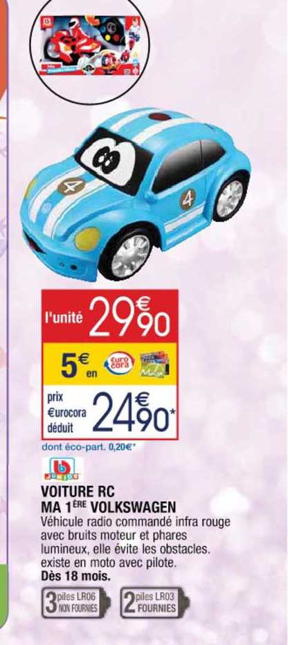 voiture rc ma 1ère volkswagen
