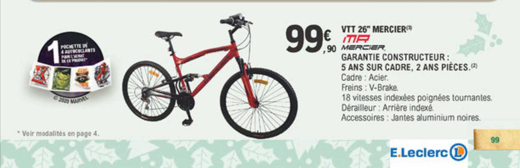 Vtt 26'' Mercier