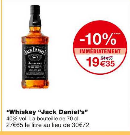 whiskey jack daniel's