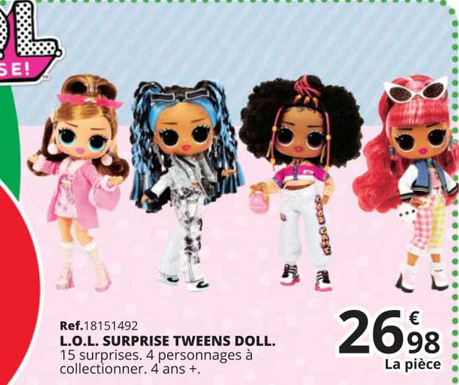 l.o.l. surprise tweens doll.