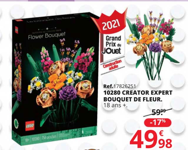 10280 creator expert bouquet de fleur