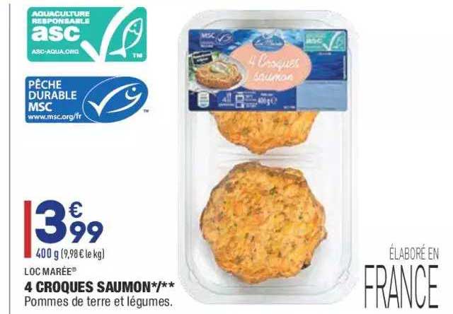 4 croques saumon loc marée