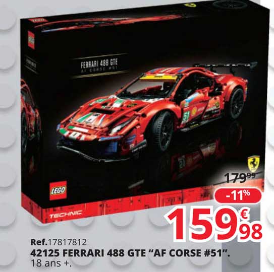 42125 ferrari 488 gte "af corse #51"