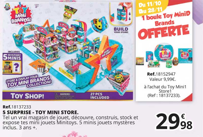 5 surprise - toy mini store