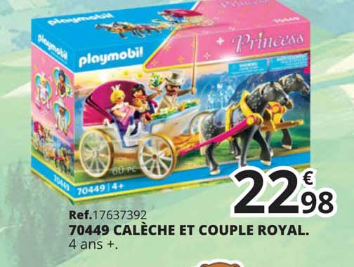 70449 calèche et couple royal