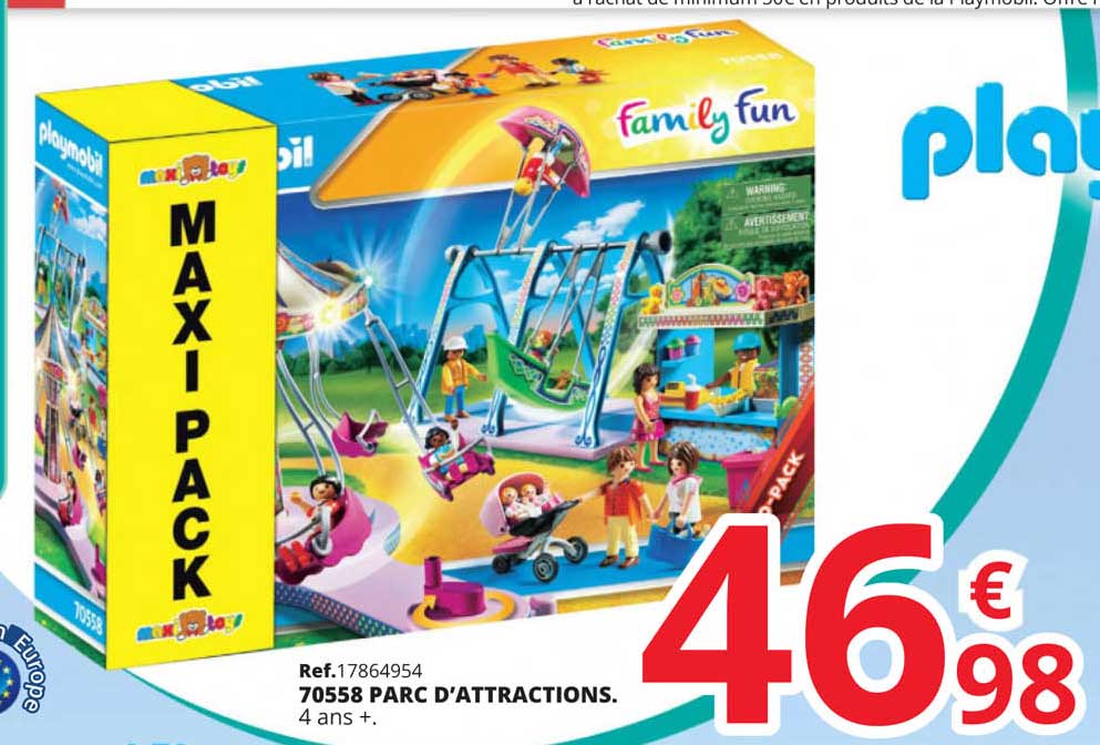 70558 parc d'attractions playmobil
