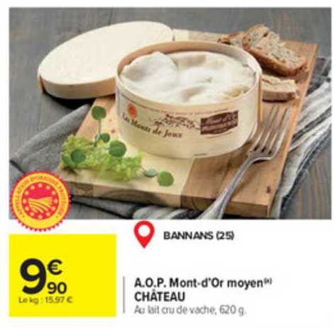 a.o.p. mont-d'or moyen château