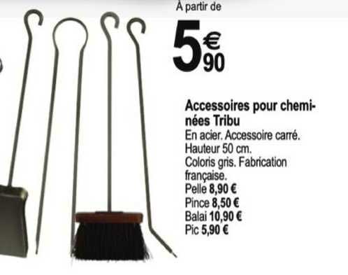 accessoires pour cheminées tribu