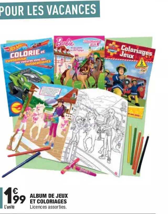 Album De Jeux Et Coloriages