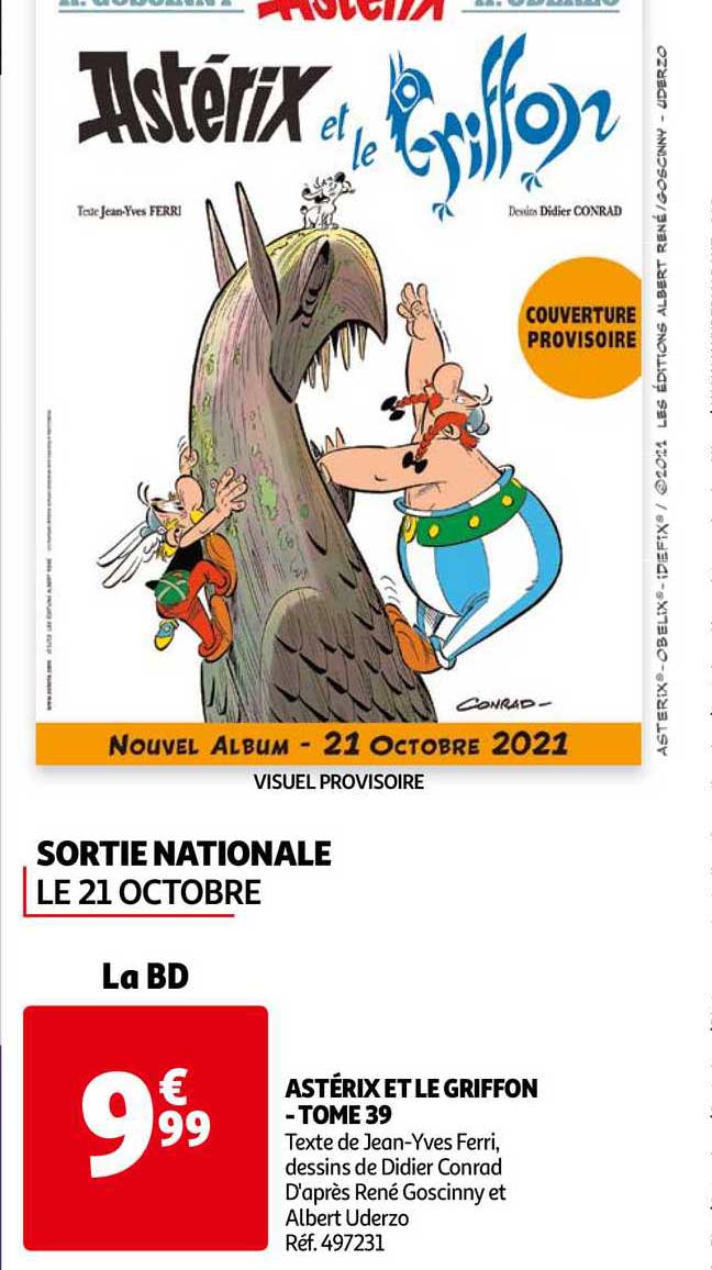 astérix et le griffon - tome 39