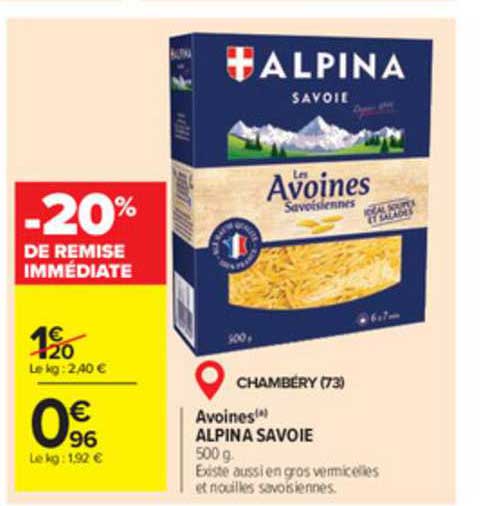 avoines alpina savoie