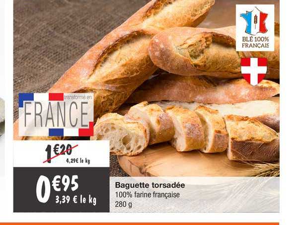 baguette torsadée