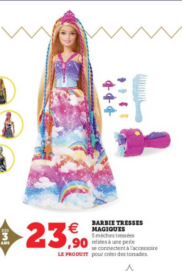 barbie tresses magiques