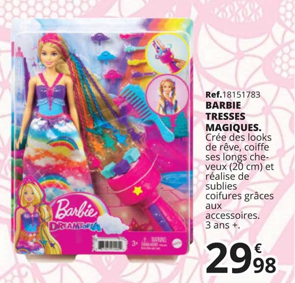 barbie tresses magiques