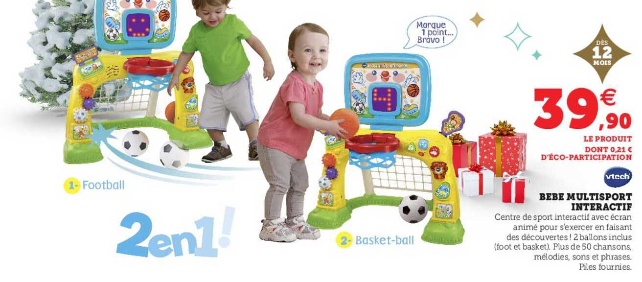 bébé multisport interactif