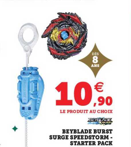beyblade burst surge speedstorm - starter pack