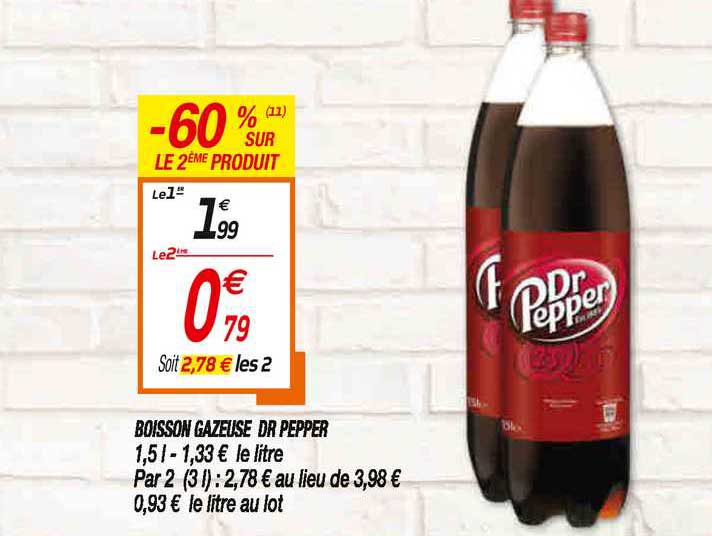 boisson gazeuse dr pepper