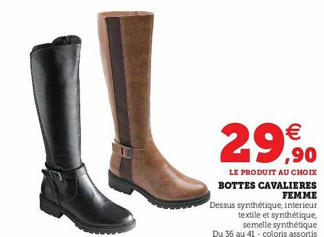 Bottes Cavalières Femme