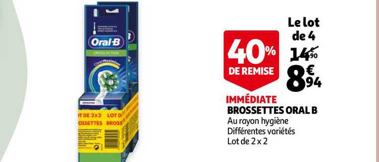 brossettes oral b