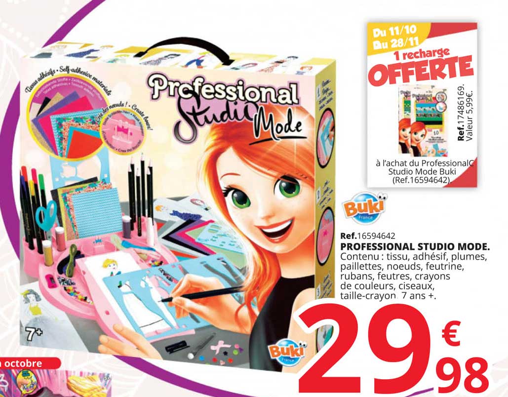 buki professional studio mode