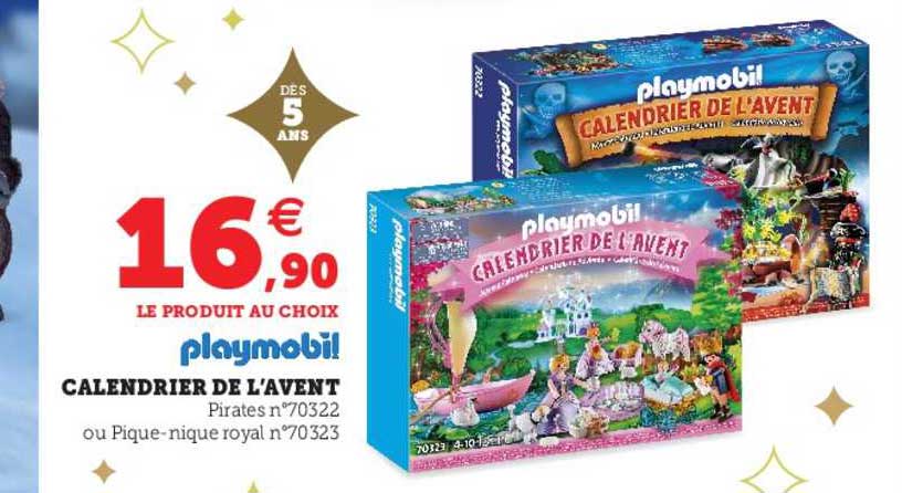 calendrier de l'avent playmobil