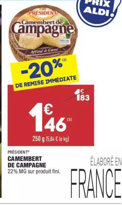 Camembert De Campagne Président®
