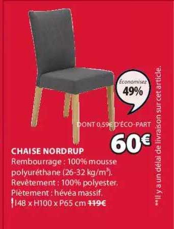 Chaise Nordrup
