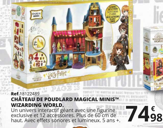 château de poudlard magical minis wizarding world
