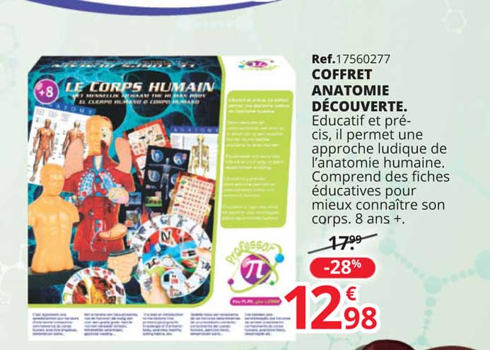 coffret anatomie découverte