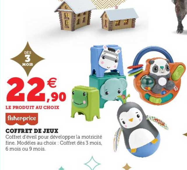 coffret de jeux fisher-price