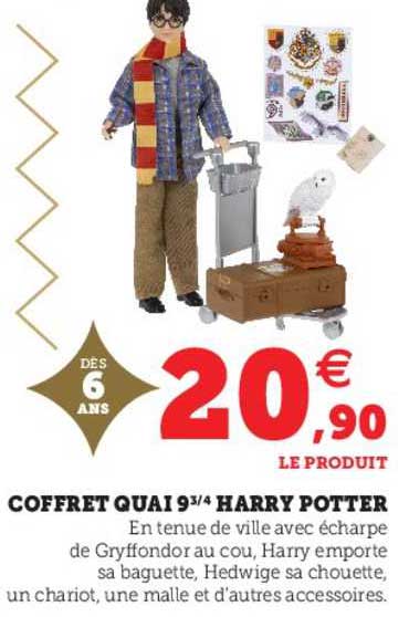 coffret quai 3-4 harry potter
