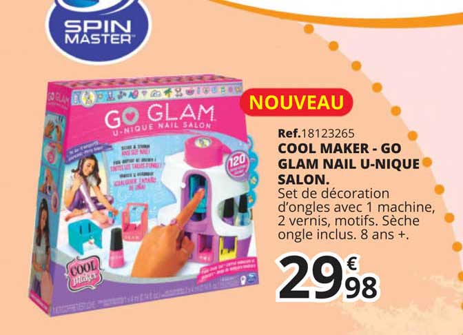 cool maker - go glam nail u-nique salon