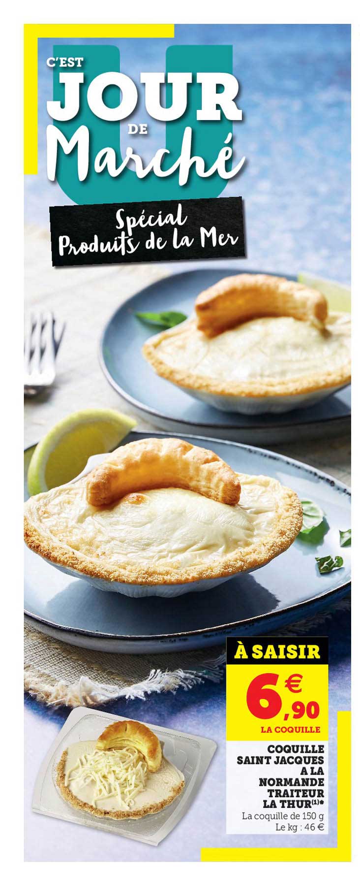 coquille saint jacques à la normande traiteur la thur