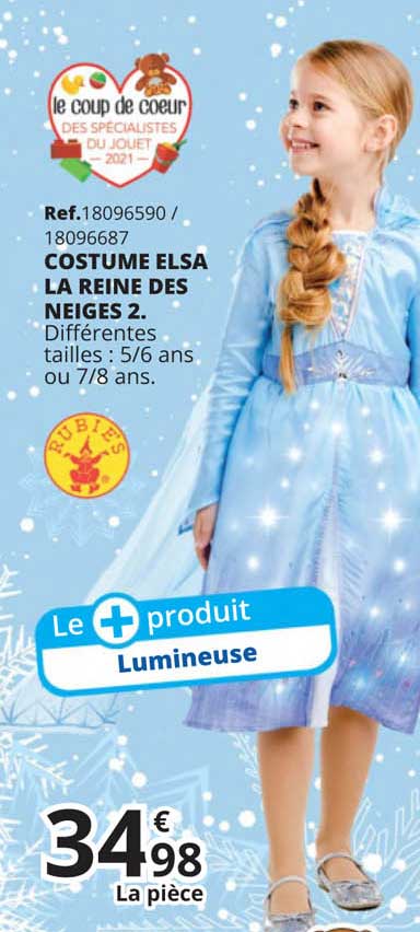costume elsa la reine des neiges 2
