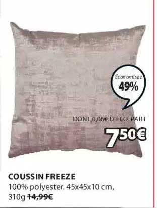 coussin freeze