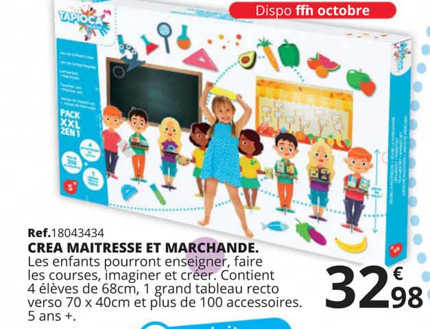 créa maîtresse et marchande