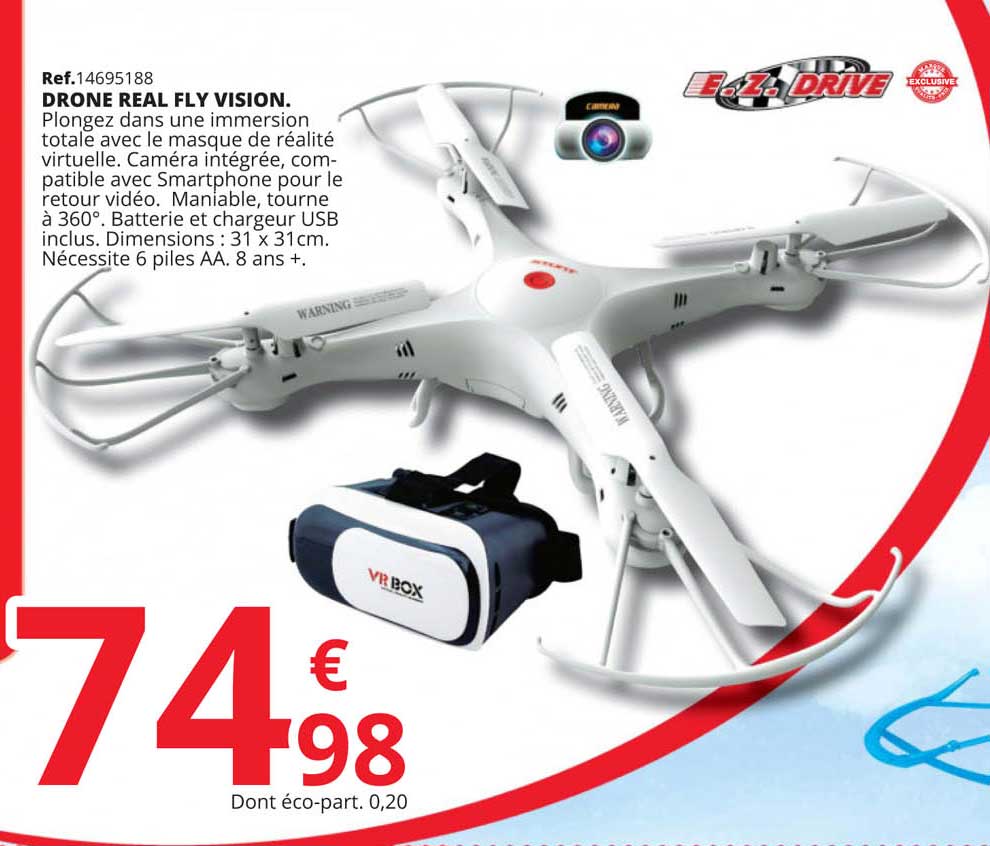 drone real fly vision