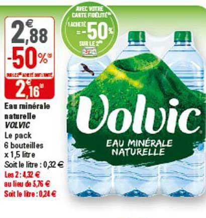 Eau Minérale Naturelle Volvic
